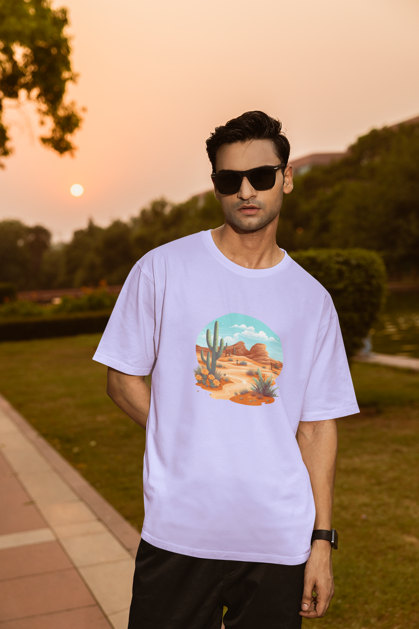 Men's Oversized Desert V2 T-Shirt