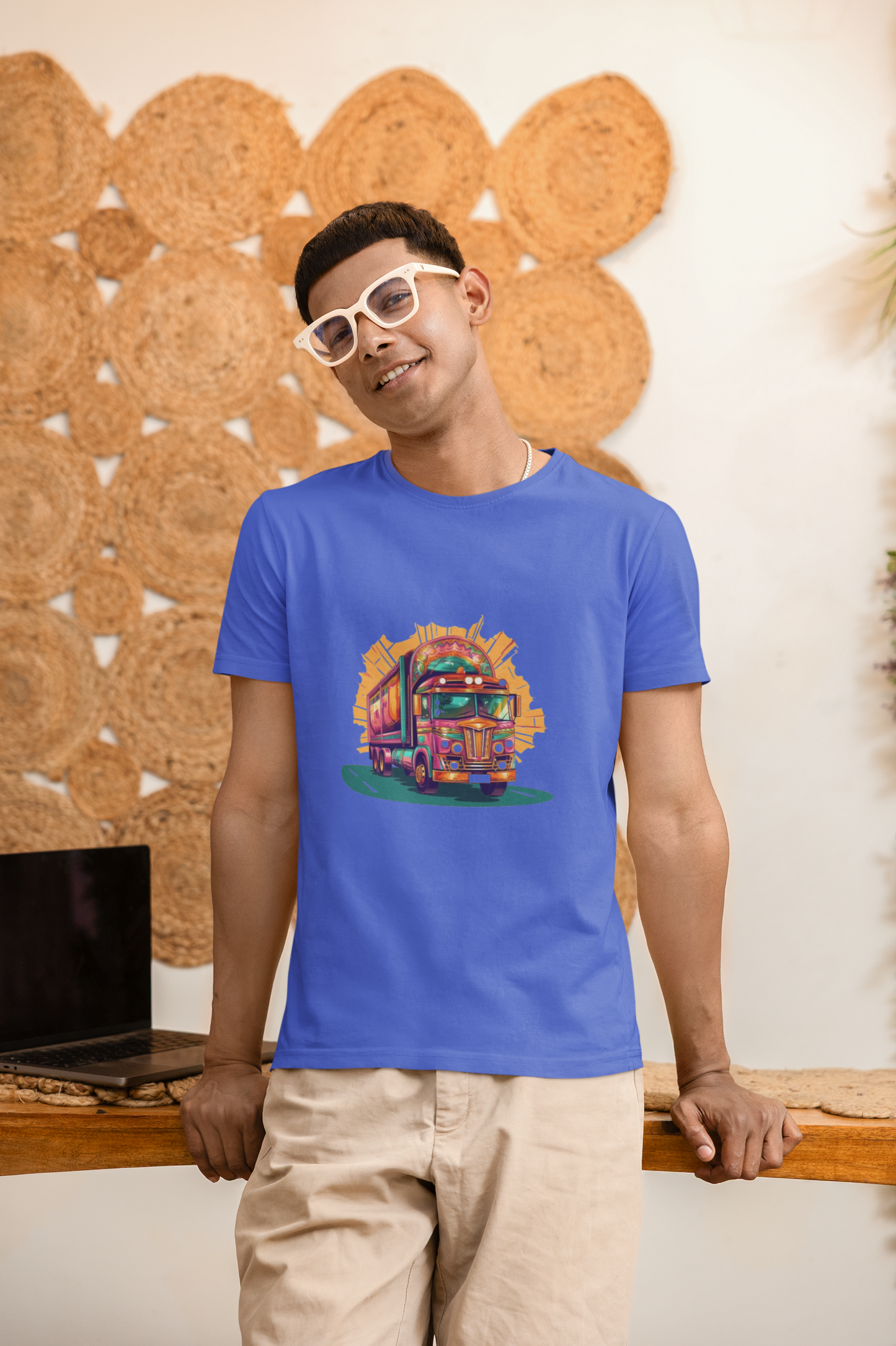 Men's Desi Lorry V2 Classic Crew T-Shirt