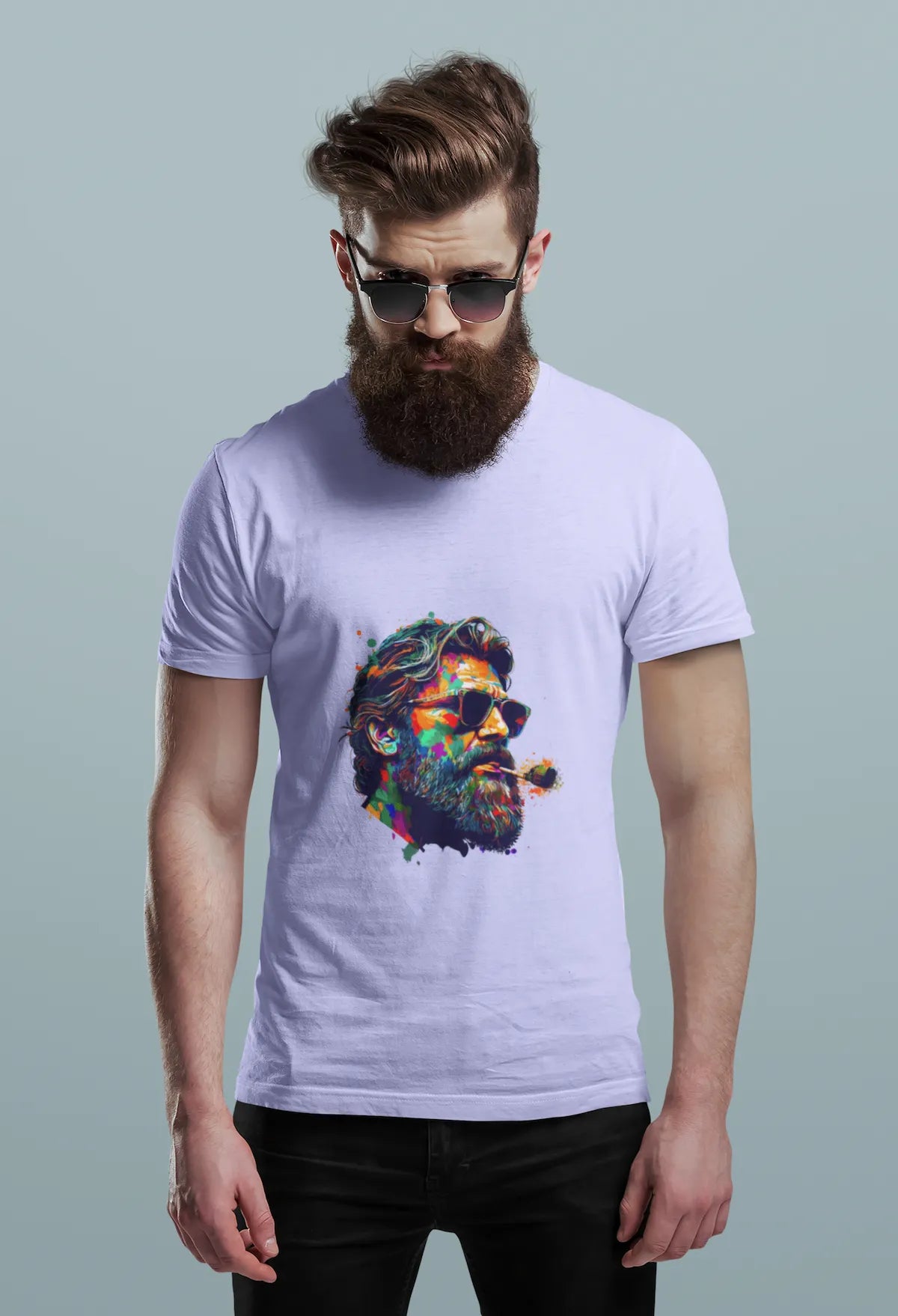 Men's Funky Cigar Classic Crew T-Shirt
