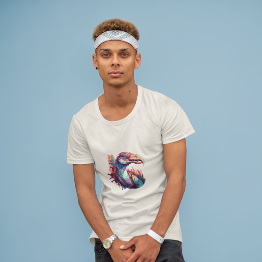 Men's Extinct Velociraptor Classic Crew T-Shirt