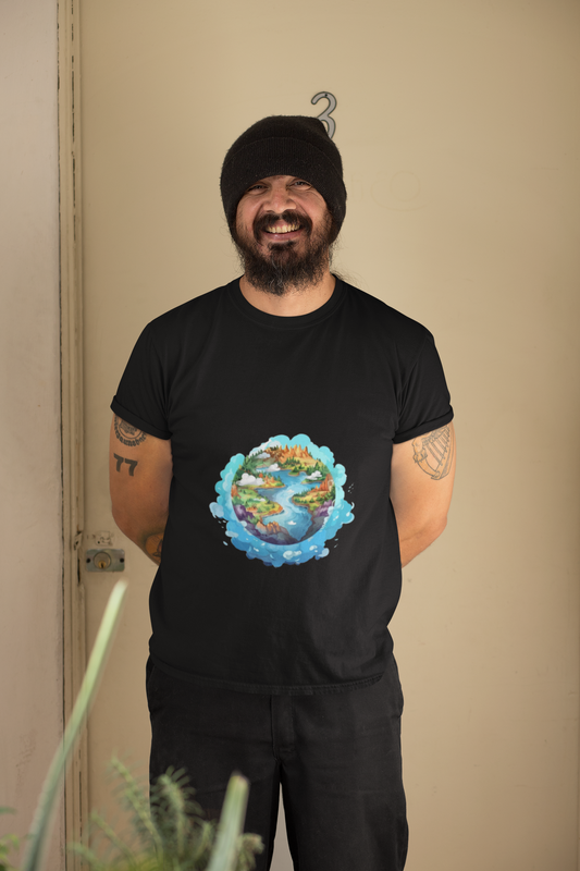 Men's Galaxy Earth V3 Classic Crew T-Shirt