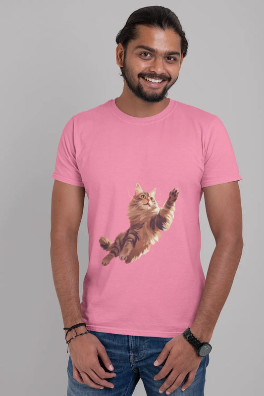Men's Feline Maincoon V2 Classic Crew T-Shirt