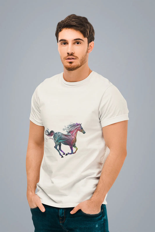 Men's Funky Horse Classic Crew T-Shirt