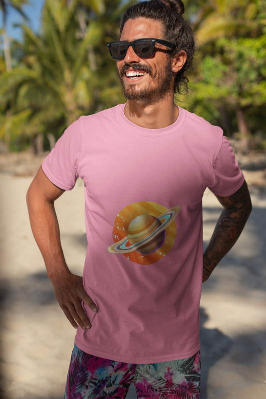 Men's Galaxy Saturn V2 Classic Crew T-Shirt