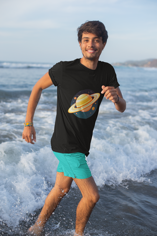 Men's Galaxy Saturn V1 Classic Crew T-Shirt