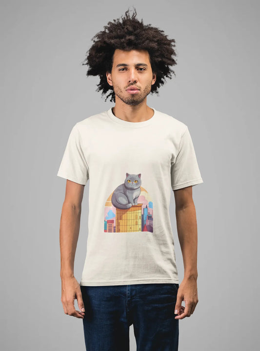 Men's Feline British V2 Classic Crew T-Shirt